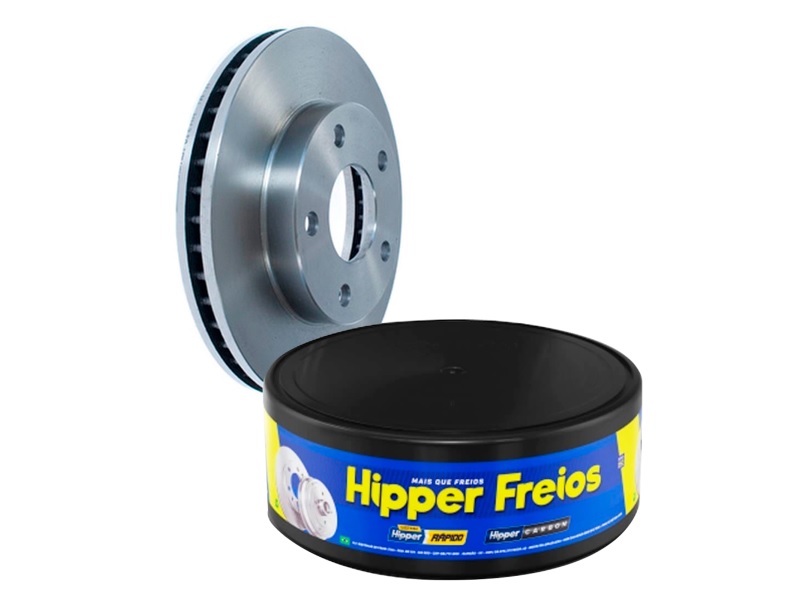 DISCO DE FREIO DIANTEIRO - HIPPER FREIOS - HF87E